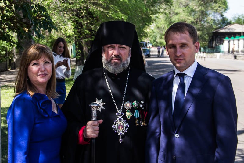 Епископ Лукиан в День города Благовещенска в 2016 году