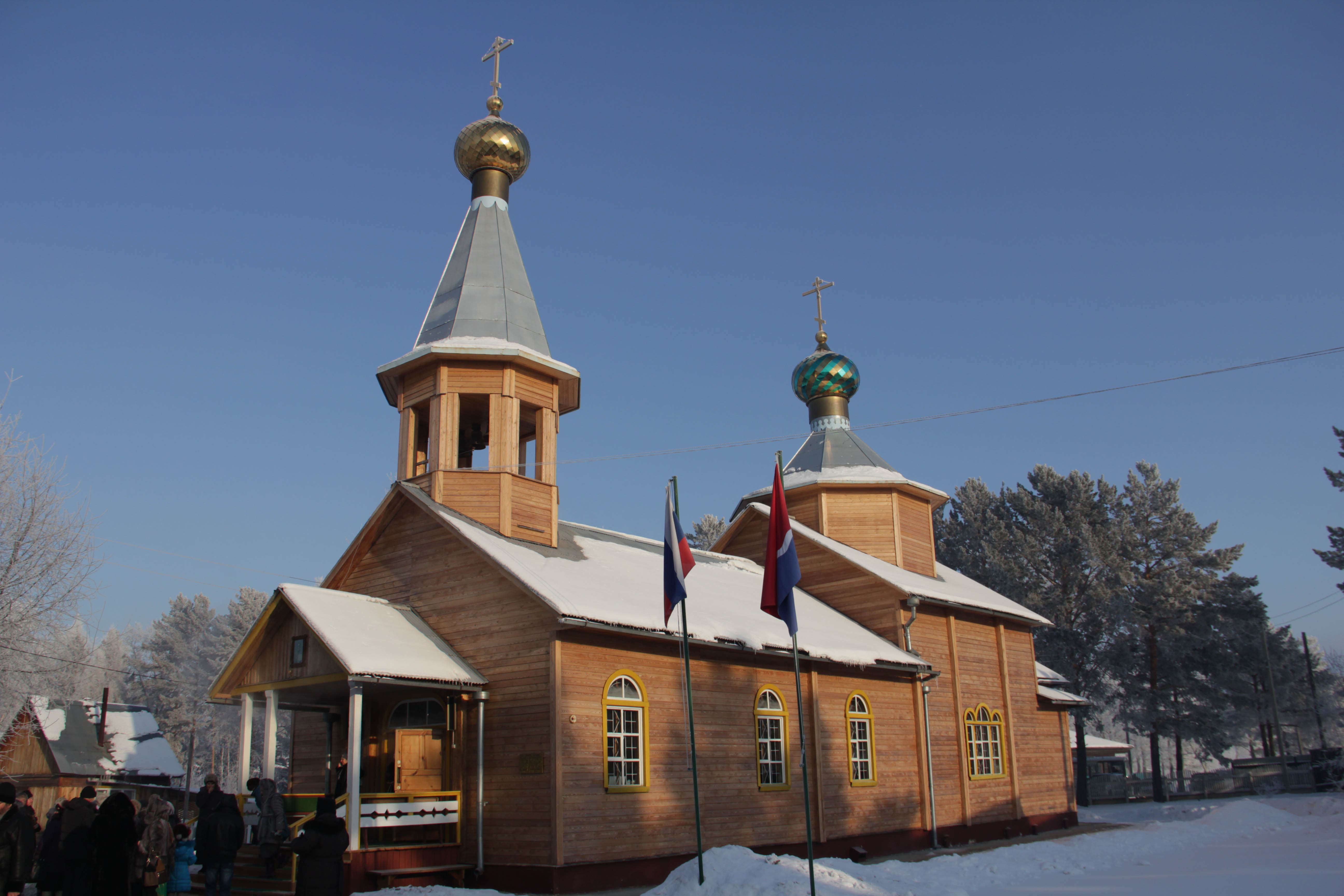 Первый храм Николая Чудотворца Благовещенск