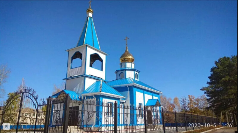 Храм Иверской иконы Божией Матери села Ромны